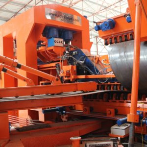 Spiral Machine Forming Pipe
